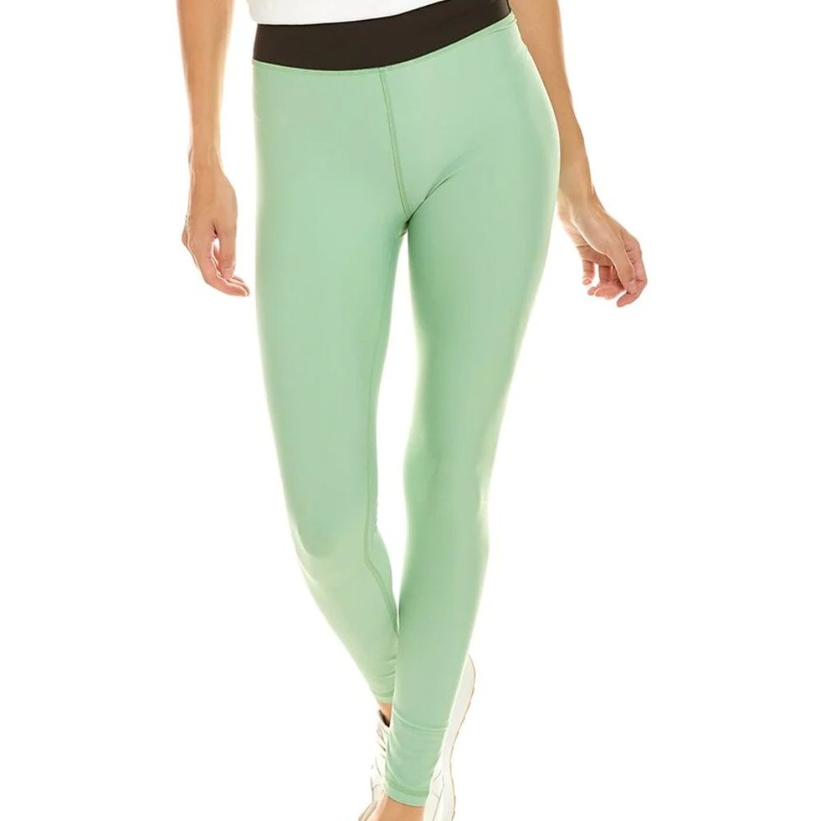 Weworewhat High Rise Leggings In Fair Green And Black Size S Nwt
